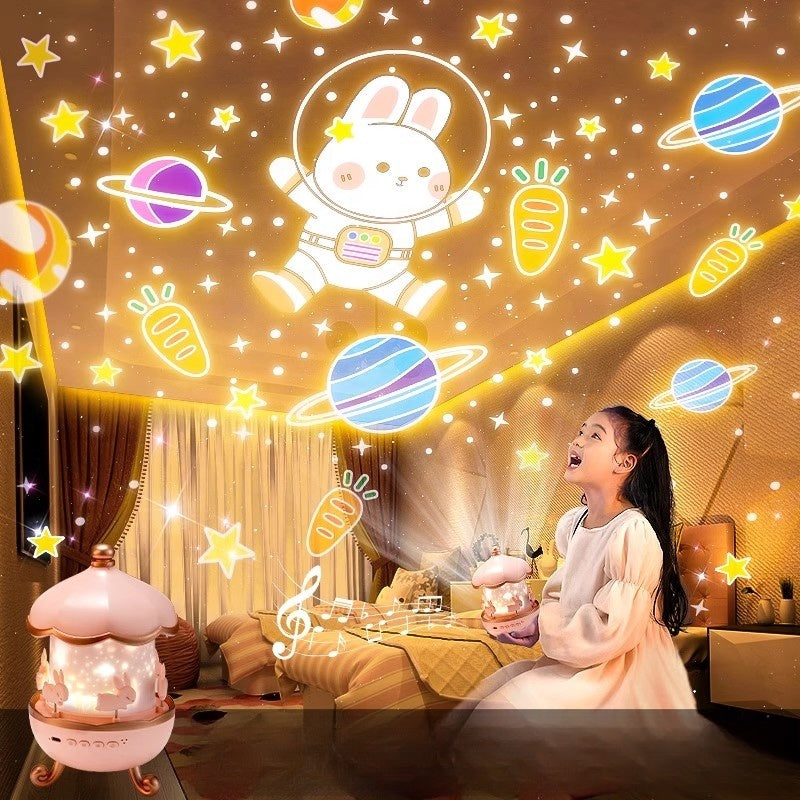Princess Dream Carousel Night Light