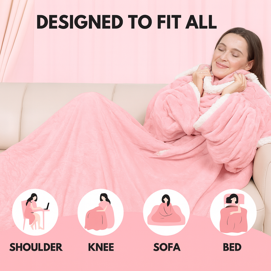 Snugly Cloud Heated Blanket